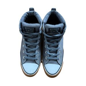 Converse High-Top Sneakers in Grey